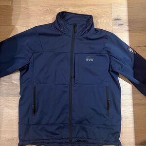 Men's Navy Performance Softshell Jacket